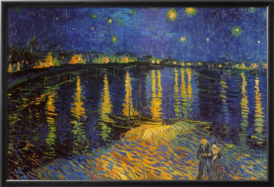 Starry Night Over the Rhone - Vincent Van Gogh Paintings